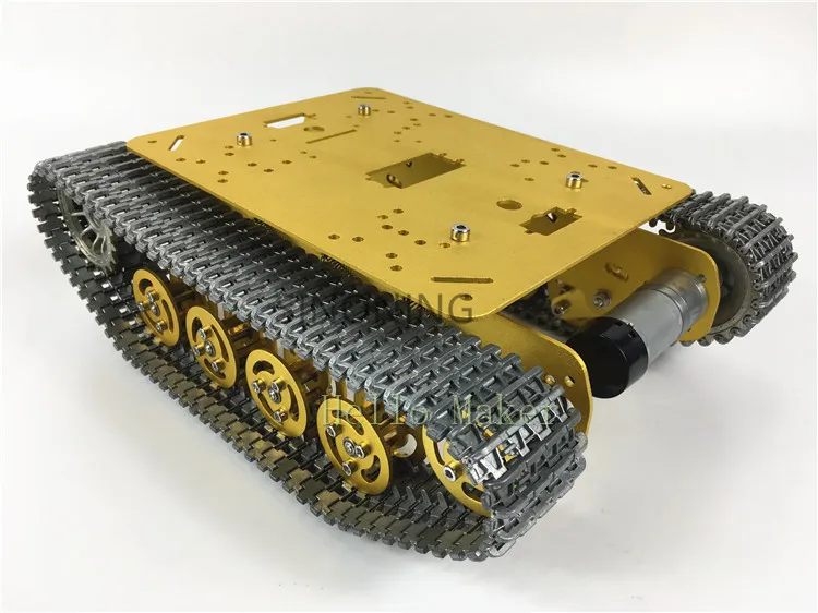 SN3000 полностью металлический робот танк платформа амортизация шасси гусеница подвеска металлический трек SINONING TS100 для a