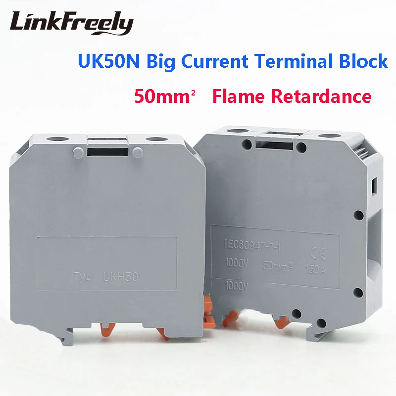 Электрический проводной винтовой клеммный соединитель UK50N UK1.5 UK2.5 UK25N UK95N UK150N UK240N