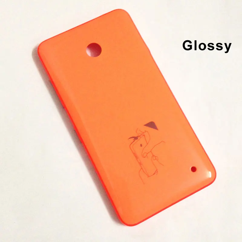 Подлинный корпус для Nokia lumia 630 635 636 638 RM 978 RM-1020 RM1027 Новая задняя крышка батарейного отсека черный чехол