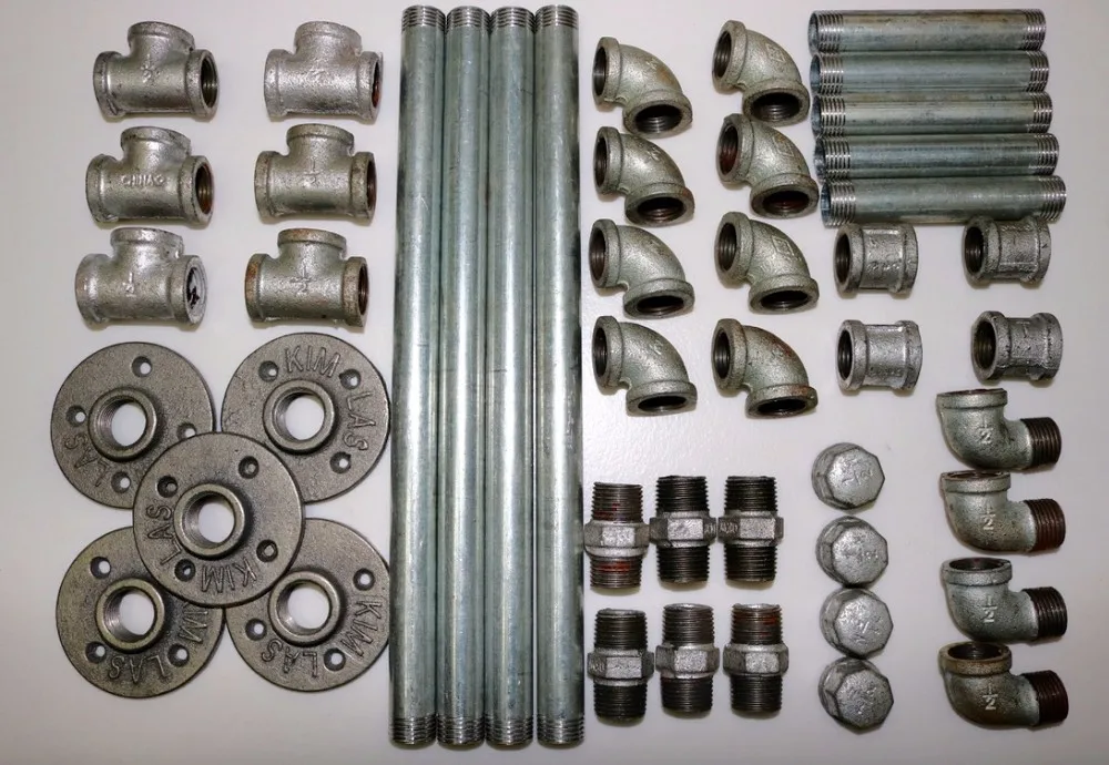 1 комплект(DN15 трубы L: 30 см+ 10 см) DIY промышленные трубы табуреты крюк полки домашние светильники украшения журнал стойки