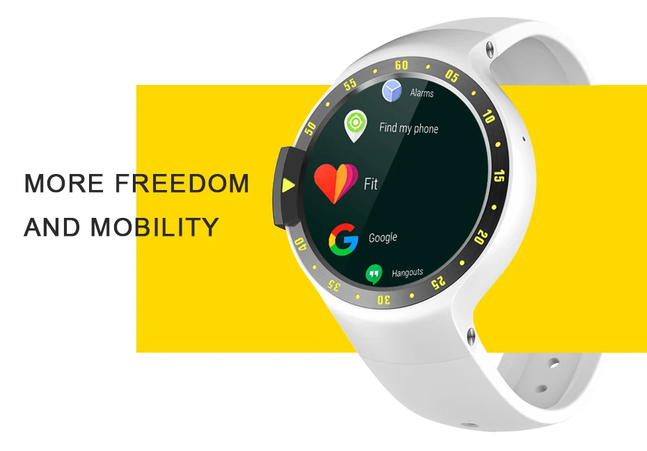 Смарт-часы Ticwatch S Android Wear 2,0 Bluetooth 4,1 рыцарь Wifi частота сердечных сокращений IP67 водонепроницаемые встроенные gps спортивные часы
