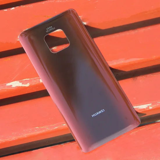 Red Чехол для задней батареи huawei, чехол для huawei mate 20 Pro mate 20 Pro, чехол для задней панели со стеклом - Цвет: Red