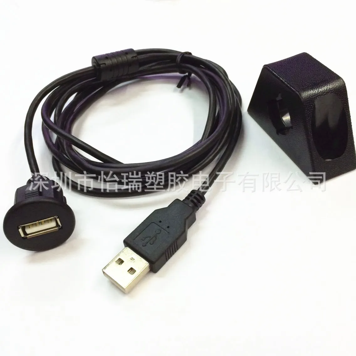 USB Панель Линия приборной панели автомобиля аудио кабель удлинитель 2
