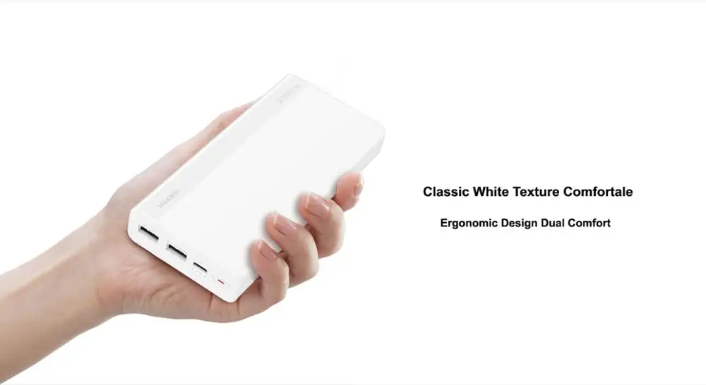 HUAWEI мобильный банк питания с входом type C двойной USB A 20000 мАч макс 18 Вт Супер быстрая