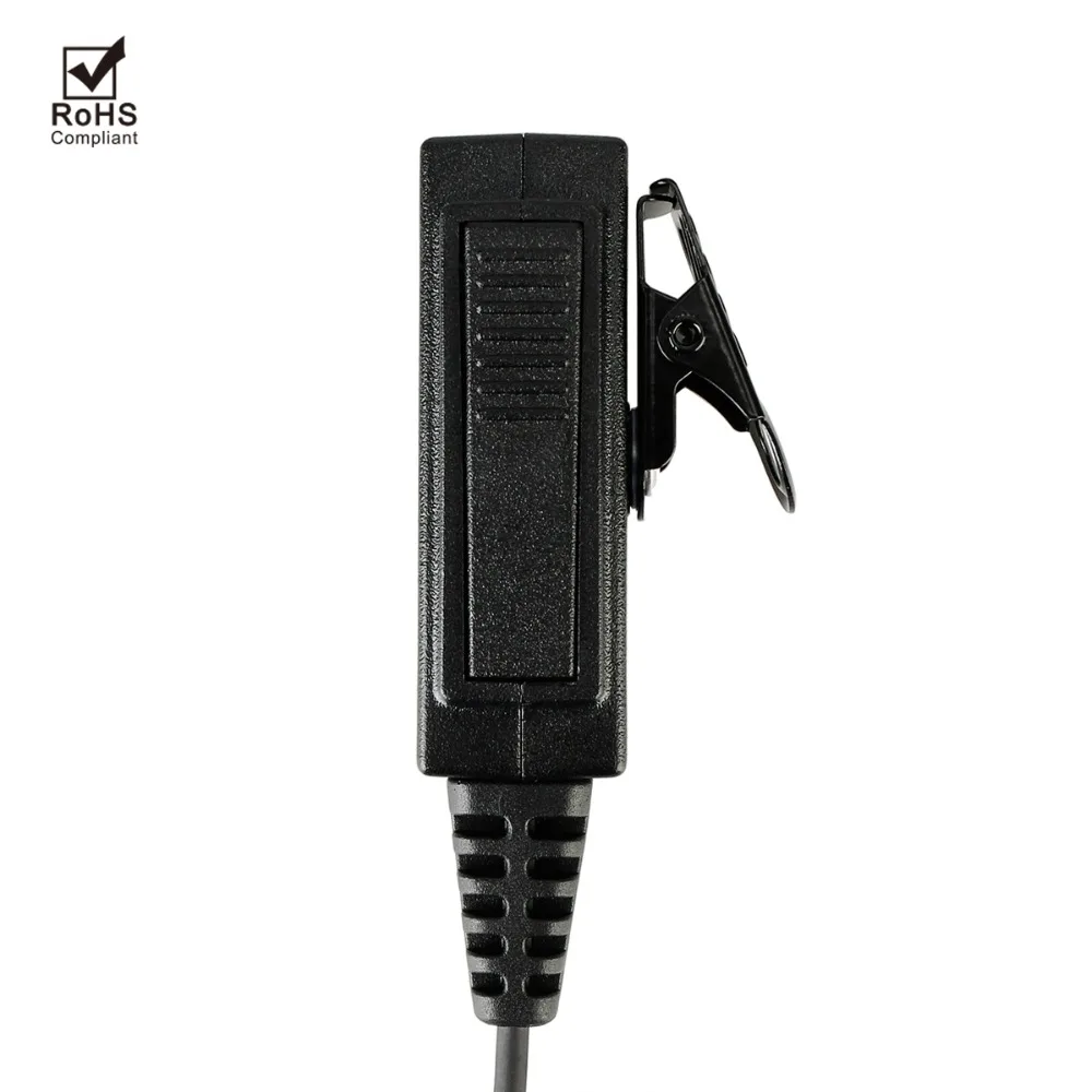 5 шт. Retevis EA100M 2 контактный акустический трубчатый радионаушник для Motorola Walkie Talkie