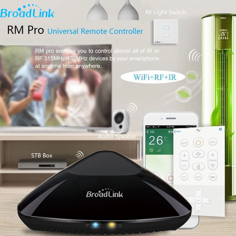 Broadlink RM Pro + умный дом автоматизации телефон Беспроводной дистанционный