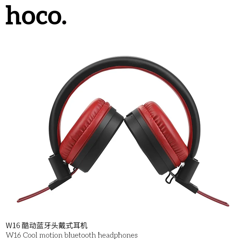 HOCO крутые Спортивные Bluetooth наушники беспроводная гарнитура геймер с микрофоном