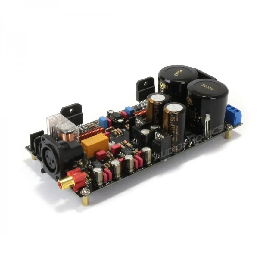 Douk аудио HiFi полностью сбалансированный моно усилитель мощности модули LM3886 2*120 Вт