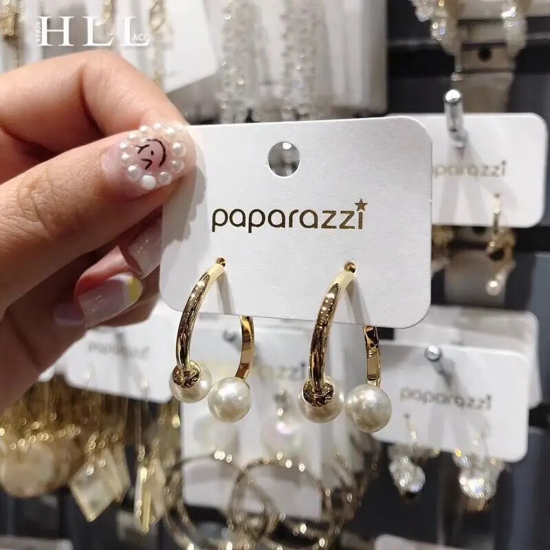 Корейские ювелирные изделия paparazzi модные темпераментные маленькие жемчужные