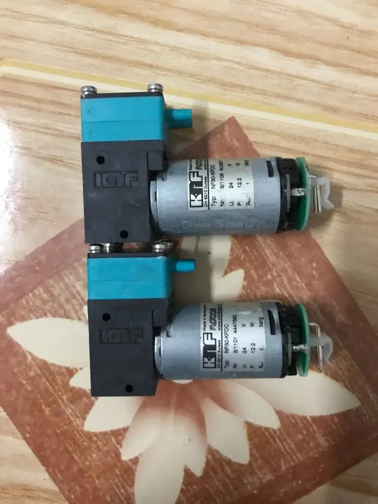 Быстрая KNF NF 30 KTDC Мини Вакуумный насос мембранный насос DC 24 В