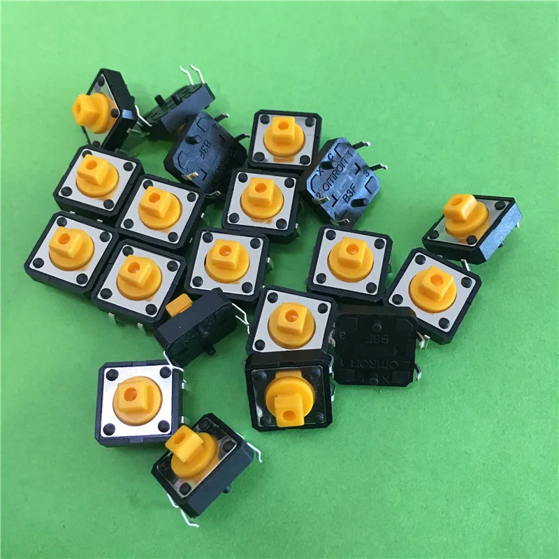 

20PC YT2049Y B3F-4055 Tactile Switches Push Button Tact Switch 12*12*7.3 mm Light touch/Micro switch On Sale