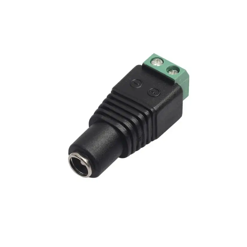 10 шт. DC питания Женский/мужской разъем кабель адаптер Разъем для CCTV светодиодные