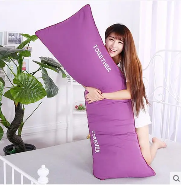 Pillowcase double pillowcase 1.2/1.5/1.8 m meters long lovers wedding a single set of pillow free shipping | Дом и сад