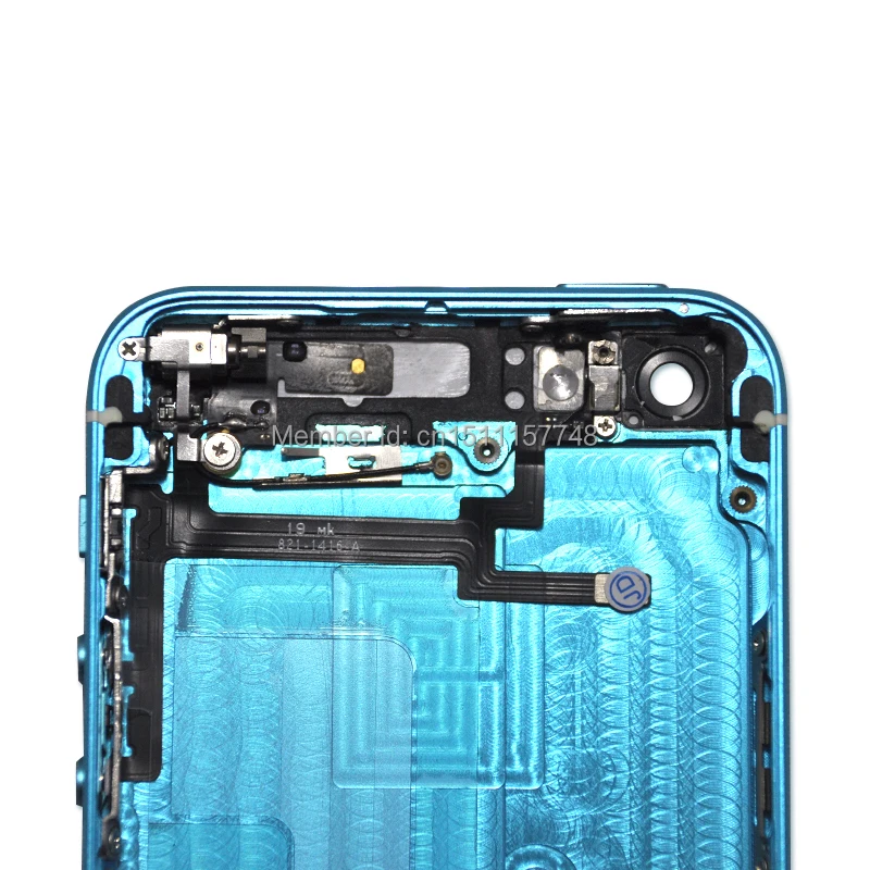 Blue back housing assembly Plated Chassis Middle Frame Assembly With Flex Cable Other Repairment Parts for iPhone 5 | Мобильные
