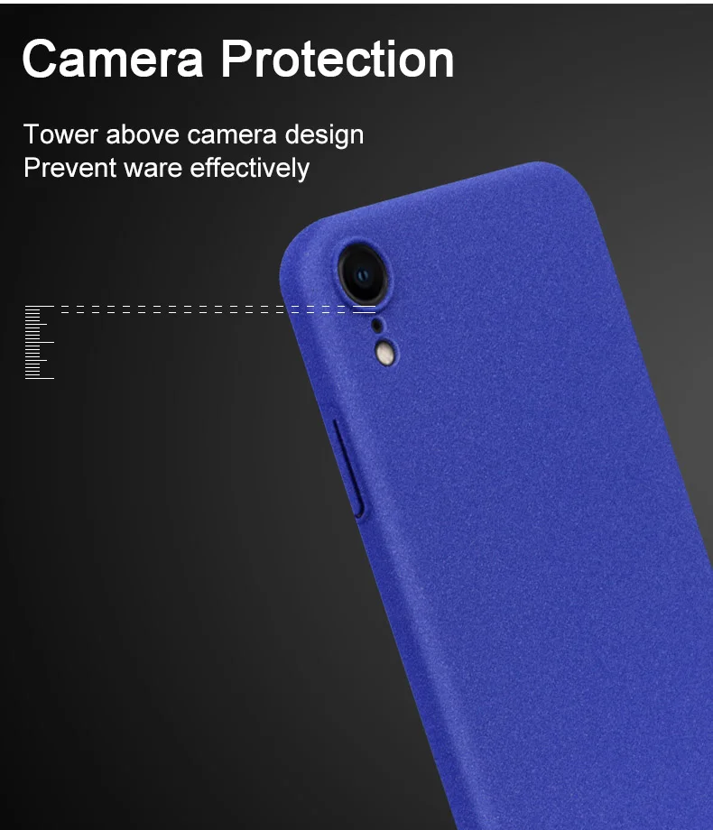 Для iPhone XR чехол IMAK матовый чехол для iPhone XR PC жесткий чехол для Apple iPhone XR 6,1''