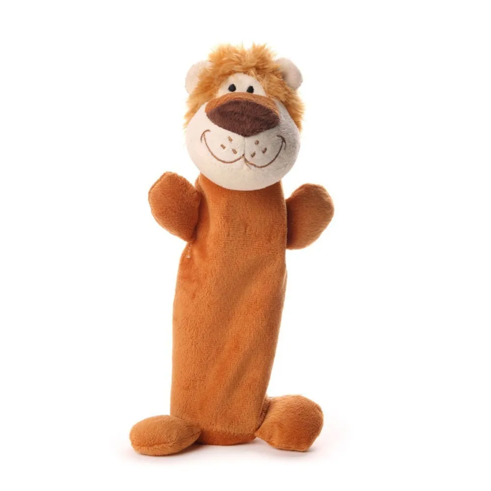 Милые игрушки для собак набитые пищащими животными домашних животных плюшевый