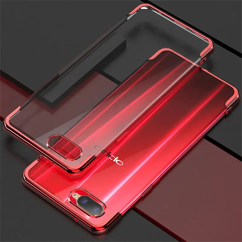 Red Для OPPO RX17 Neo чехол 6,4 роскошный силиконовый мягкий чехол для OPPO RX17 Neo CPH1893 OPPO RX 17 RX17Neo чехол для телефона - Цвет: Red