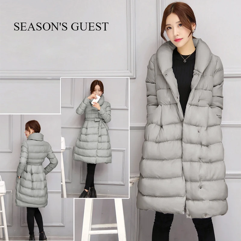 Зимняя женская куртка 2018 женские зимние куртки и пальто длинная Женская