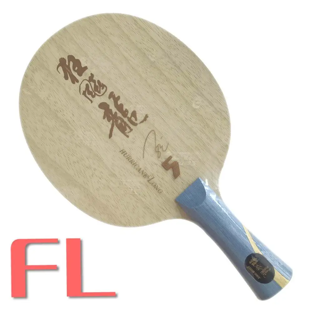 FL long handle DHS Hurricane длинный V 5 деревянный с 2 Arylate-углеродный настольный теннис пинг-понг лезвие список Избранное - Цвет: FL long handle