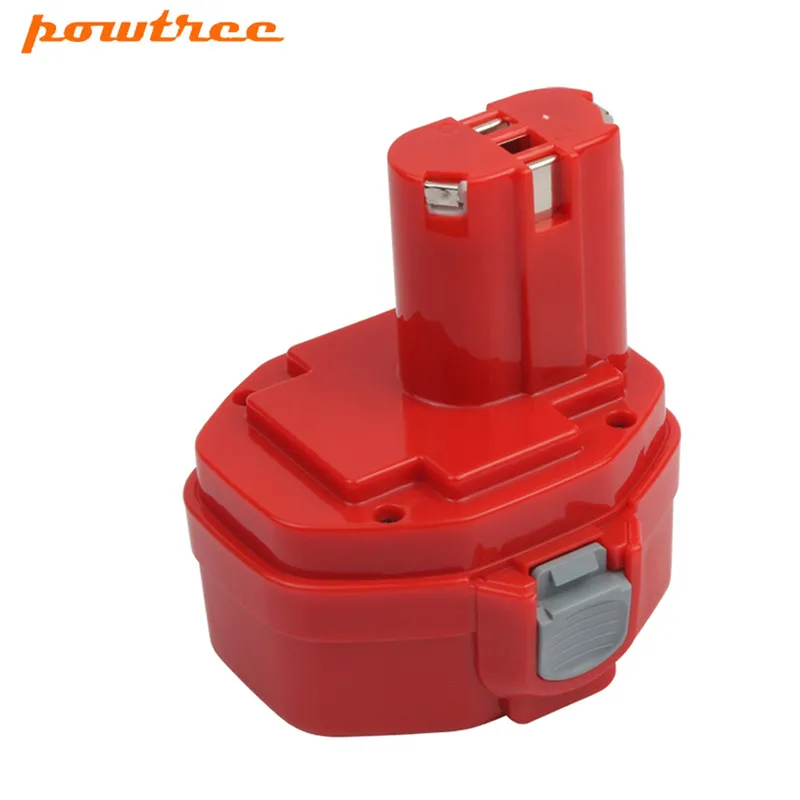Powtree 14,4 V 3.5Ah металл-гидридных или никель PA14 1420 перезарядки Батарея для беспроводная дрель makita для PA14 1420 1422 1433 1434 1435F JR140D 192699