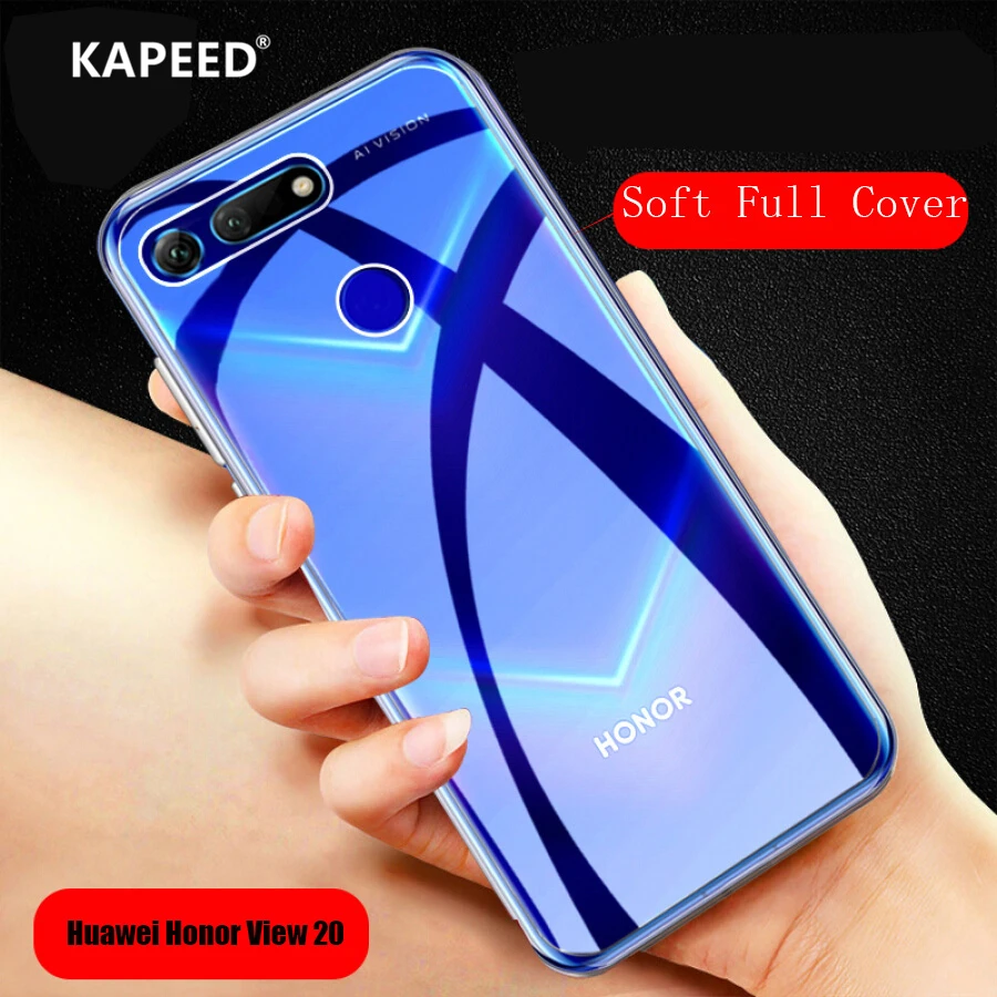 Чехол для телефона Huawei Honor View 20 V20 KAPEED прозрачный мягкий Силиконовый ТПУ