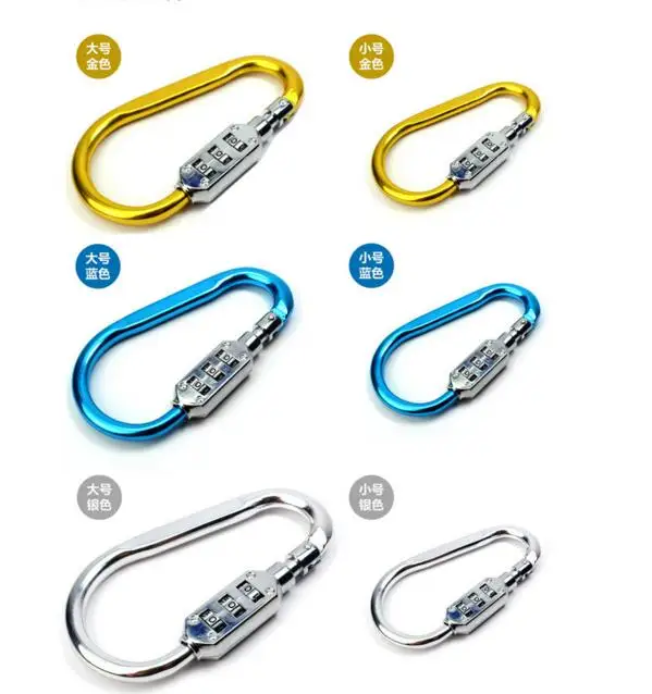 

3 Digit Combination Lock Travel Luggage Suitcase Code Padlock Metal