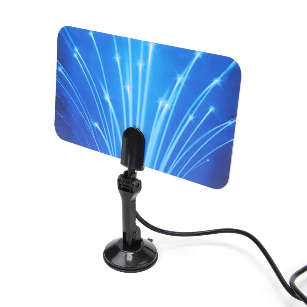 Высокочеткая цифровая ТВ антенна для ПК домашняя HDTV DTV Box Ready HD VHF UHF плоский дизайн