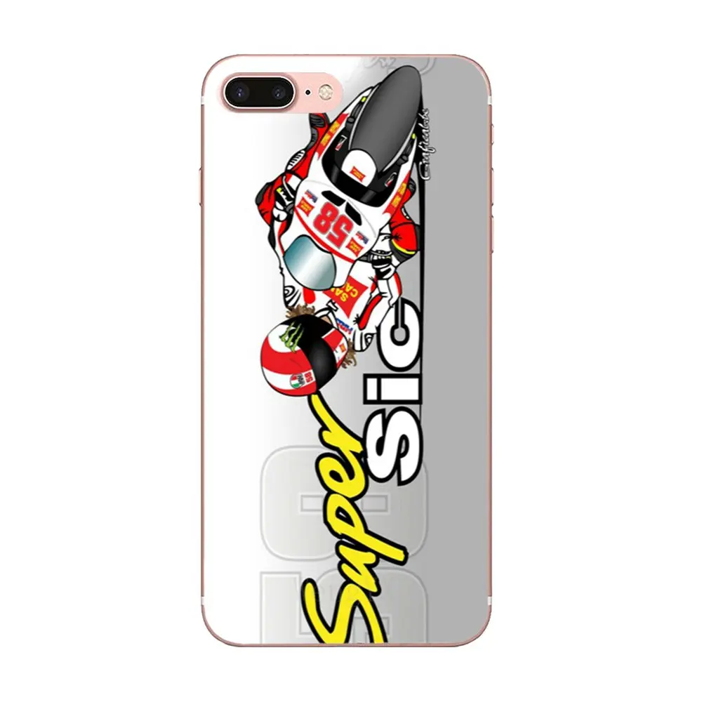 Мягкие чехлы для телефонов с логотипом Марко Simoncelli 58 Galaxy J1 J2 J3 J330 J4 J5 J6 J7 J730 J8 2015 2016