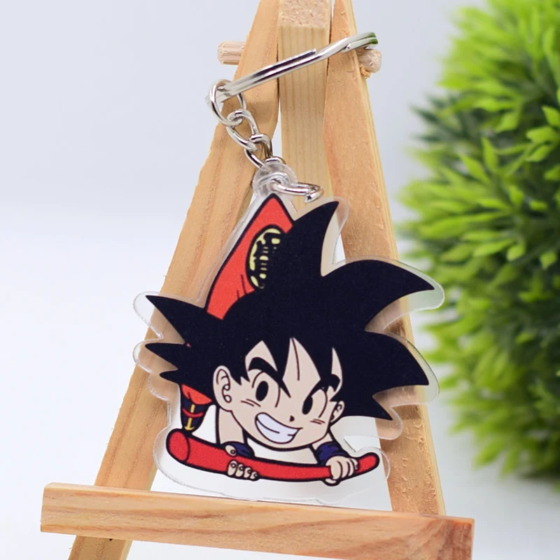 10 Dragon Ball брелок милый аниме-брелок для ключей кулон мультфильм аксессуары брелок Goku Super Saiyan - Цвет: 10