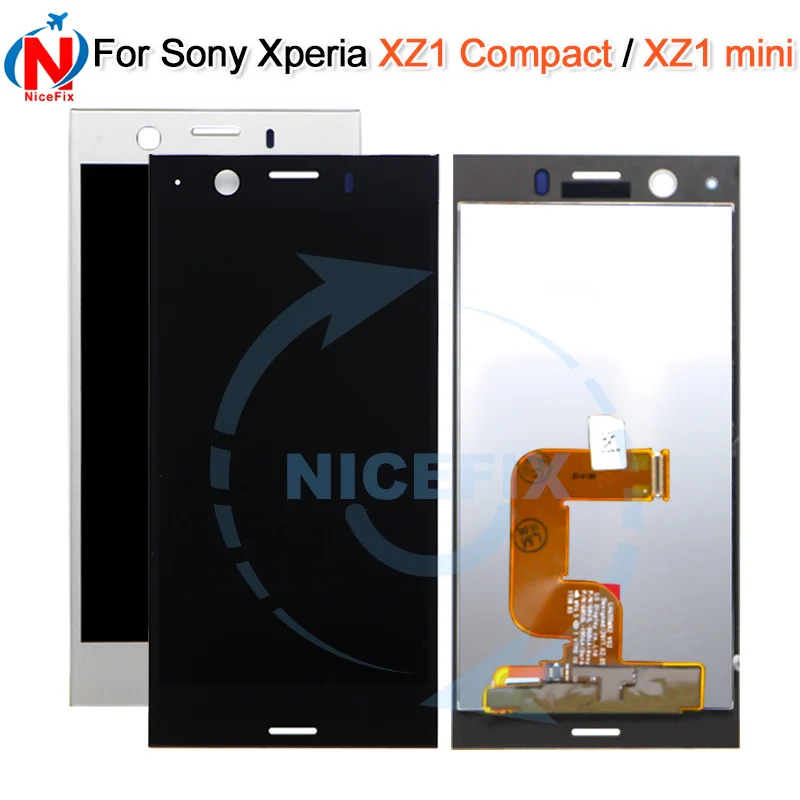 ЖК дисплей 4 6 дюйма для Sony Xperia XZ1 Compact сенсорный экран с дигитайзером в сборе