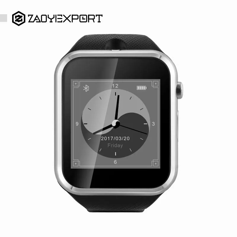 ZAOYIEXPORT Taiji Style GD19 Bluetooth Smart Watches with Camera SIM TF Card for Android Phone PK DZ09 GT08 Smartwatch | Электроника