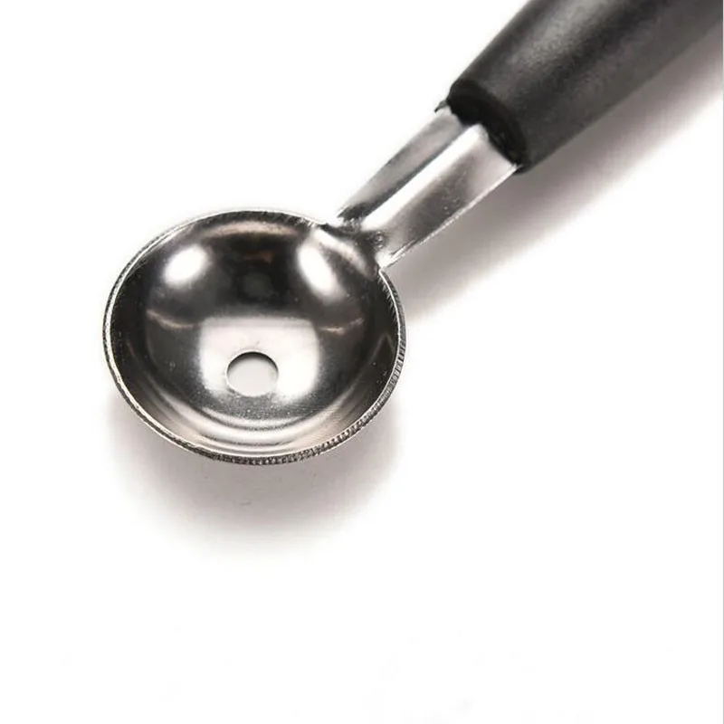 1 шт. сталиновая сталь двойной конец Дыня Баллер Совок фруктовая ложка Мороженое