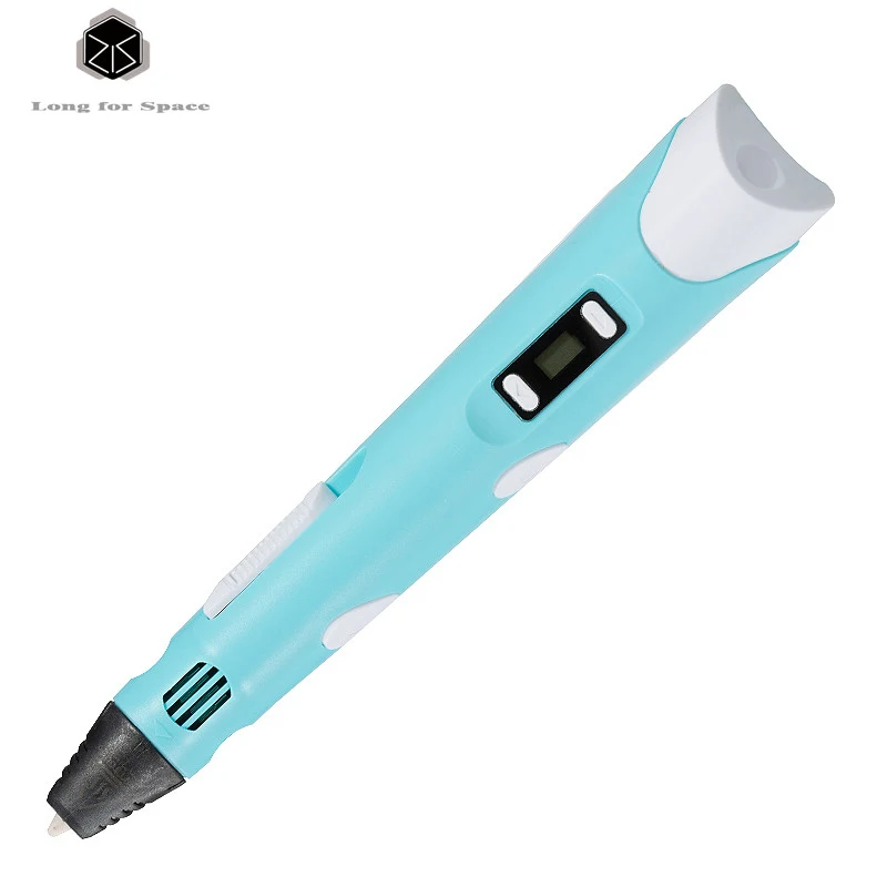 Дудлинга 3D ручка для печати и рисования с OLED Экран детский подарок