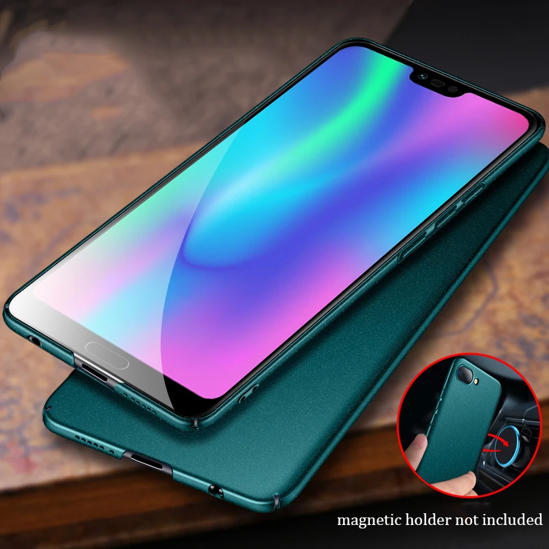 Чехол для Huawei Honor 10 матовый V20 View 20 металлический пластиковый магнитный