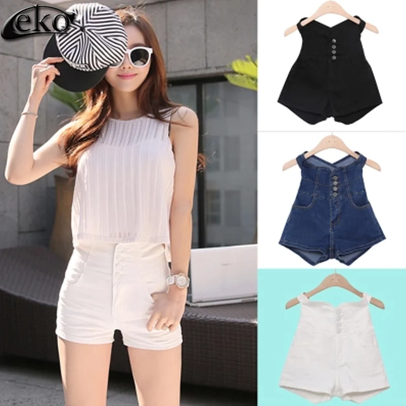 Шорты женские джинсовые с завышенной талией модные брендовые винтажные Короткие