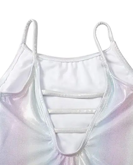 Купальник MAICO Glitter One Piece для девочек детского возраста, блестящий, красочный и милый пляжный костюм, размеры 6-14 лет.