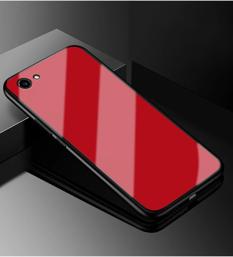 Чехол для Vivo Y81, стеклянный чехол, роскошная силиконовая мягкая рамка+ стеклянная задняя крышка, аксессуары для Vivo Y 81/Vivo Y81 6,2", Чехол s Fundas Cqoue