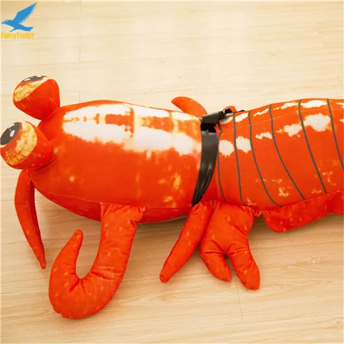 As Picture Fancytrader Jumbo Pop аниме Mantis креветки плюшевые игрушки Гигантские мягкие имитация морских животных кукла "Омар" для взрослых и детей - Цвет: As Picture