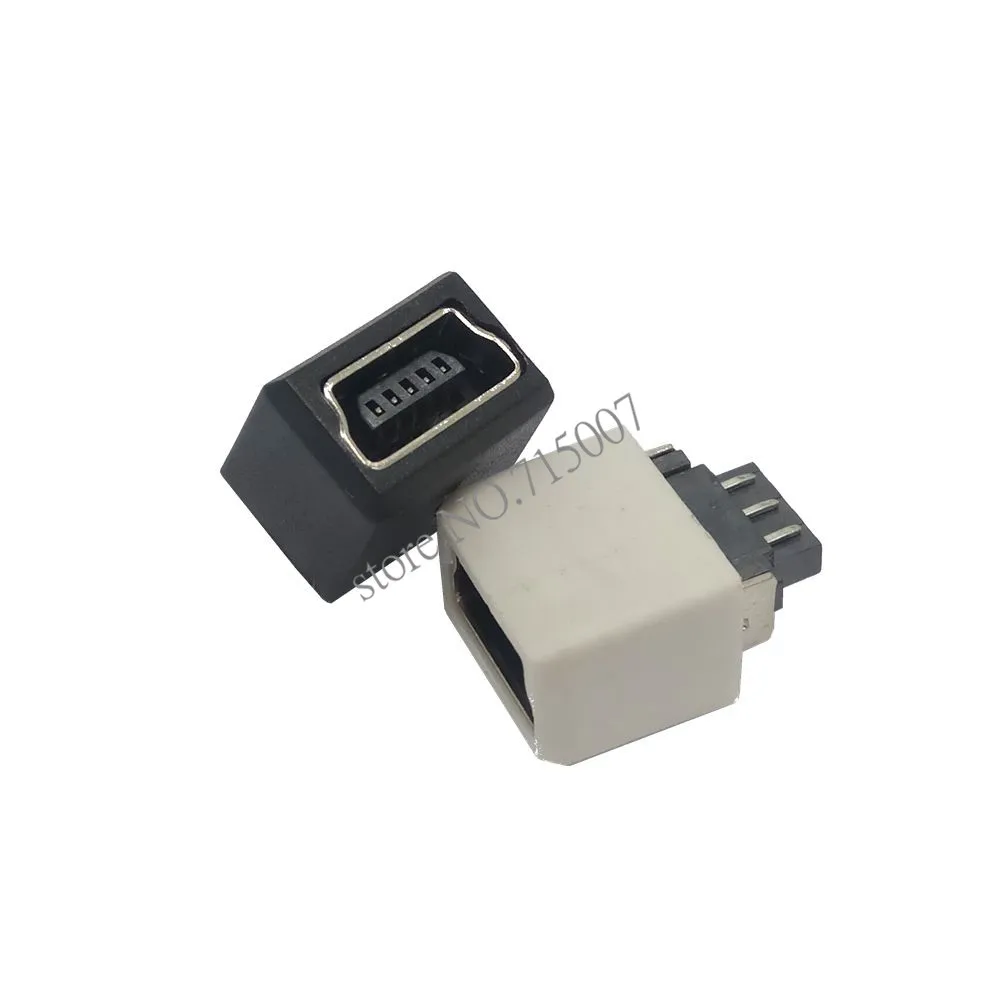 10 шт. DIY Мини USB Тип B Женский 5pin четыре шт в сборе разъем розетка|mini socket|usb busb b type |
