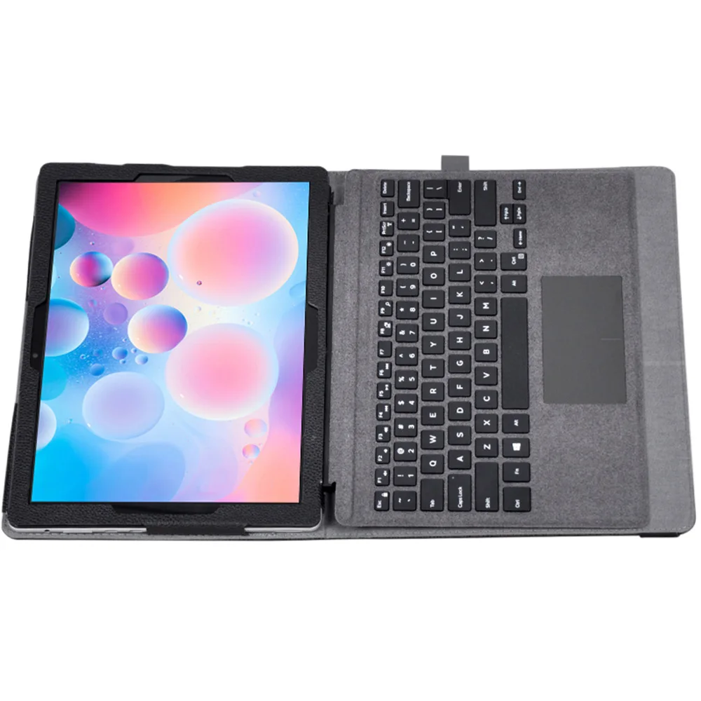 Чехол для планшета Dell Inspiron 12 с роскошным рисунком личи и клавиатурой 2 в 1 чехол 3