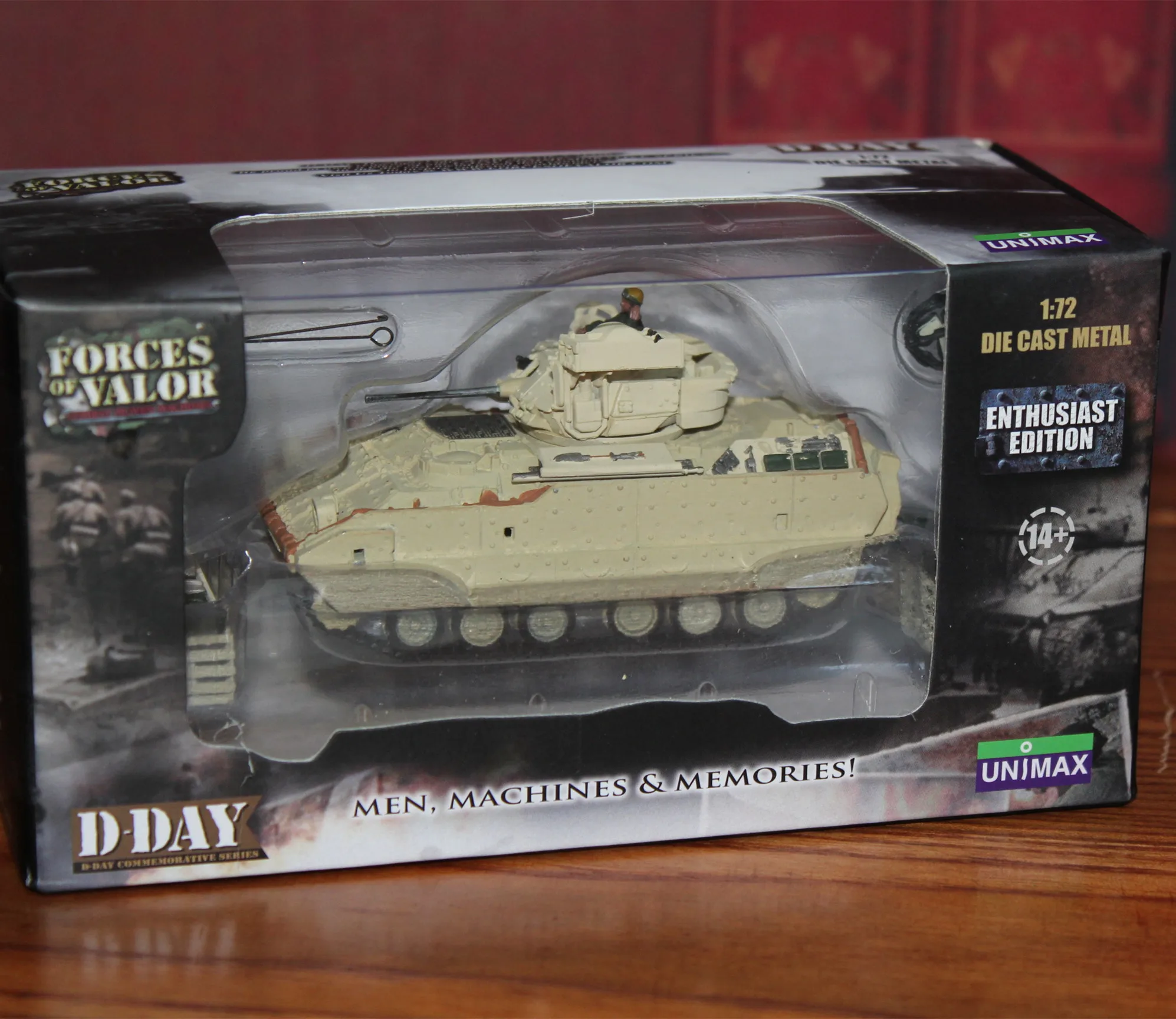 

FOV 1/72 Scale 85053 U.S Army M3A2 Bradley CFV Diecast Metal Tank Model Toy For Collection/Gift