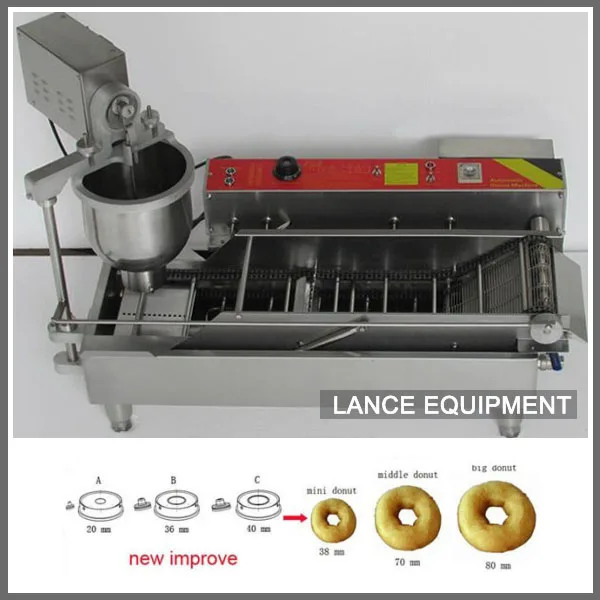 automatic donut machine deep fryer industrial maker (3-10cm donut) | Бытовая техника