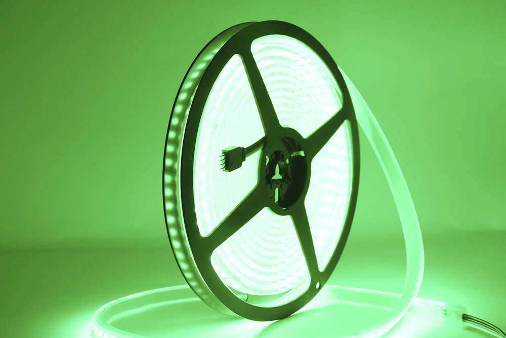 Высокая яркость RGB светодиодная лента 3535 изменяемый цвет DC12V гибкая лампа 120LED/m 5