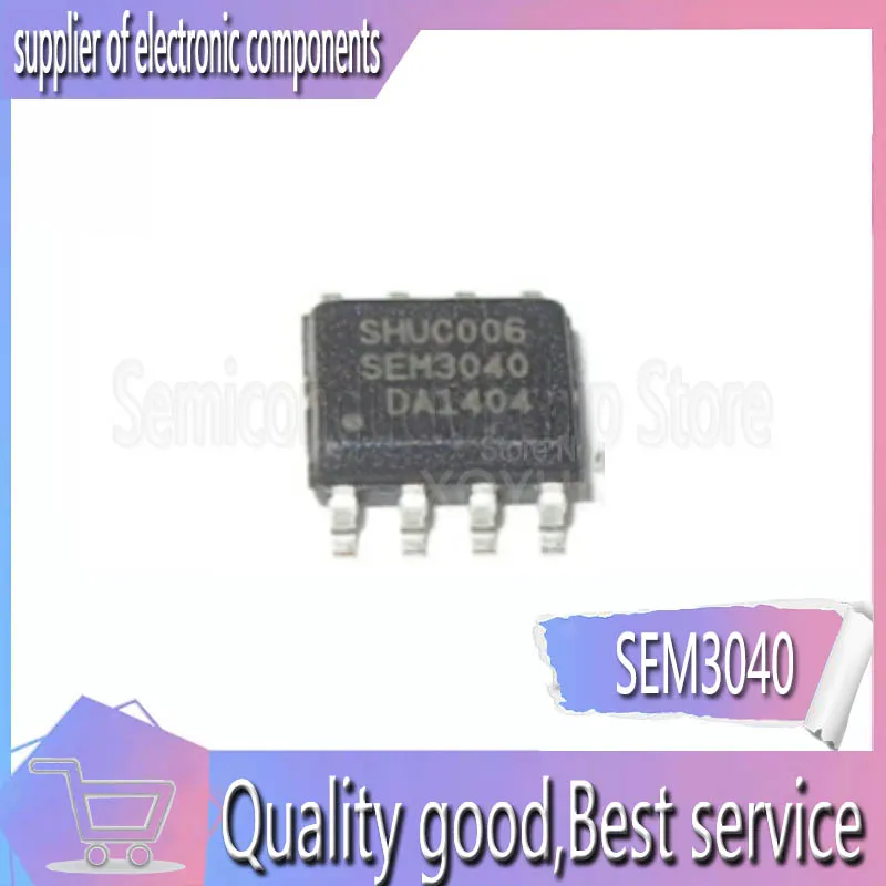 SEM3040 SOP-8 чип управления питанием SMD новинка количество спотовых цен | Электронные