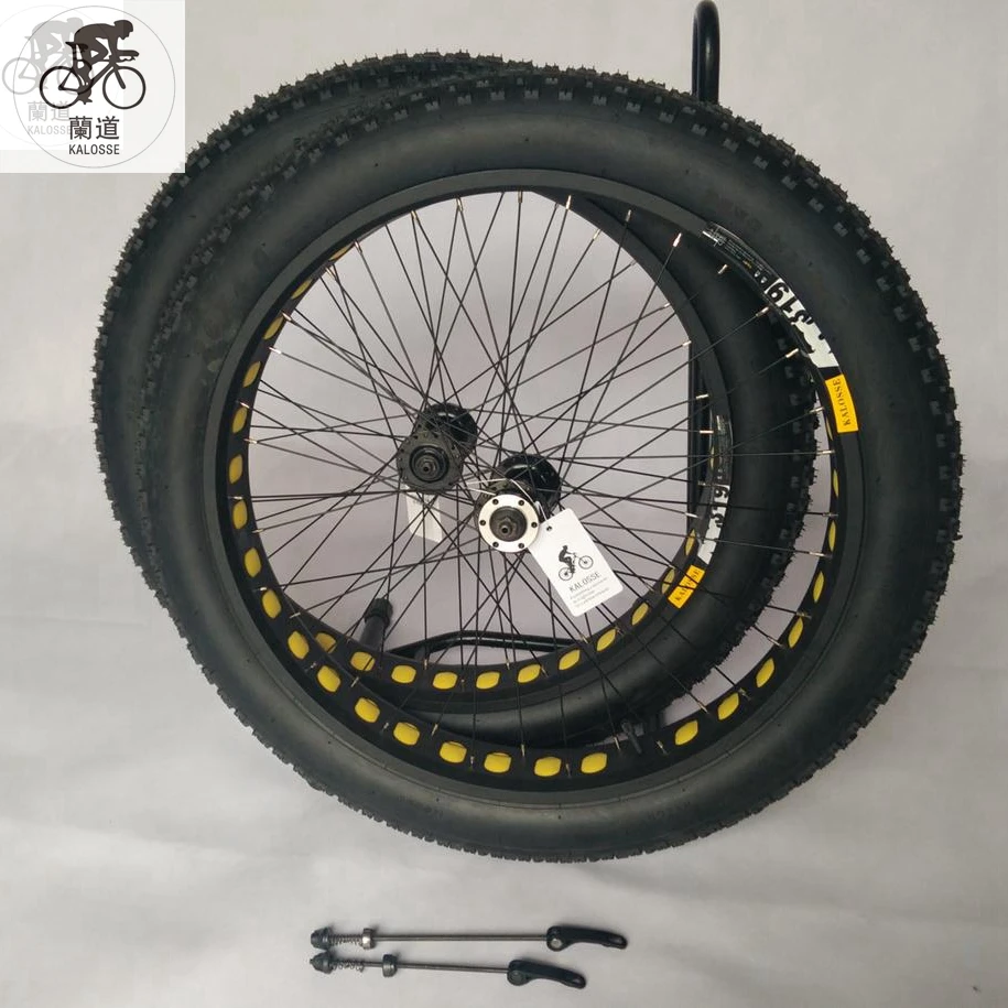 Колеса для велосипеда Kalosse F135/ R190mm с 36 отверстиями колеса 26*4 0 кассета 7/8/9/10S|fat bike