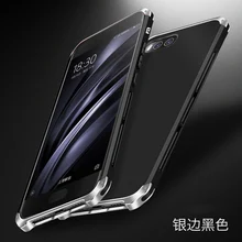 For Xiaomi Mi 6 Case Metal Frame 3 in 1 Hybrid PC Hard Cover For Xiaomi Mi6 Aluminum Alloy Mobile Bumper Case