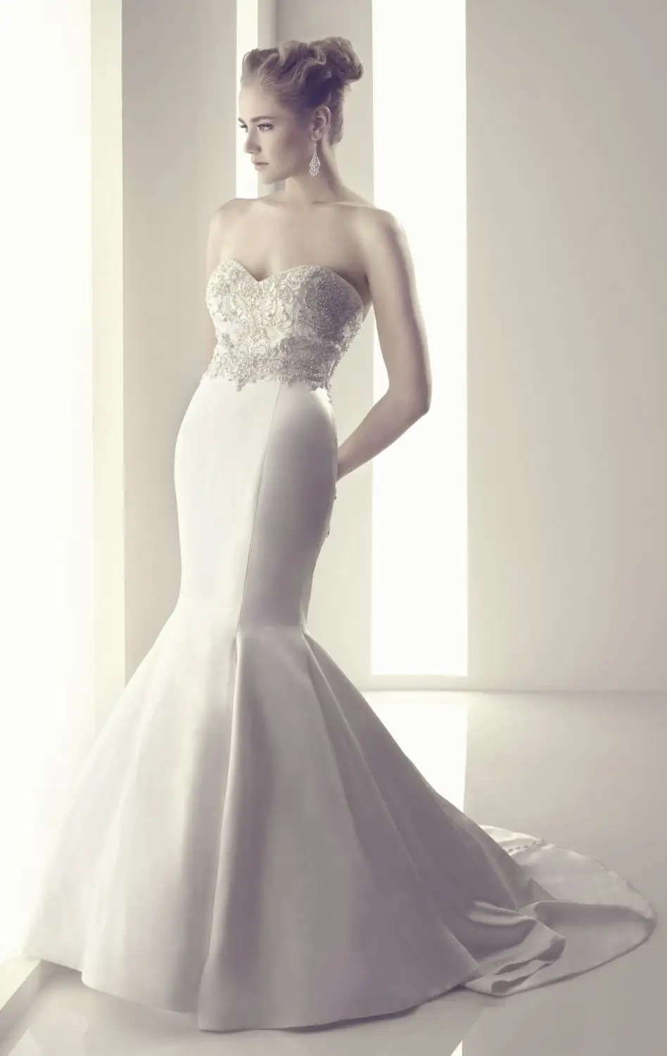 New fashion wedding dresses Formal White/Ivory gown formal vestido de noiva sexy bridal w-479 bride dress | Свадьбы и торжества