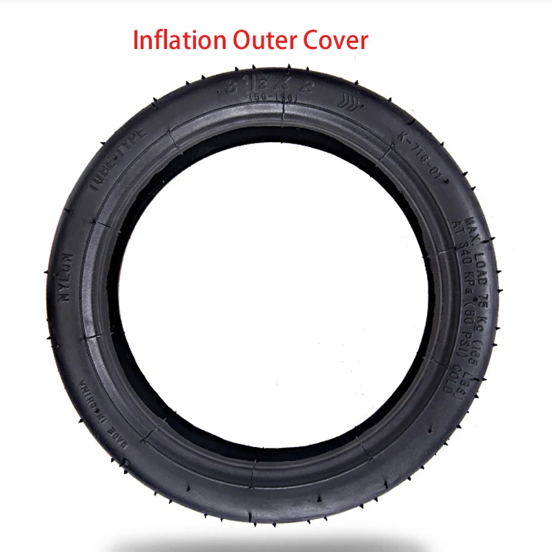 Pneumatic Tyre Обновление скутера шины вакуумные твердые шины колеса 8 1/2X2 для Xiaomi Mijia M365 Электрический скейтборд Скейтборд Доска непневматические шины - Цвет: Pneumatic Tyre