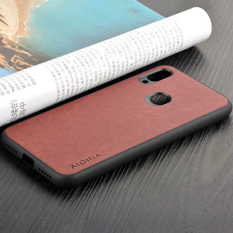Чехол для xiaomi redmi 6 pro 6a note 5 7 s2 роскошный винтажный кожаный чехол телефона|Бамперы|