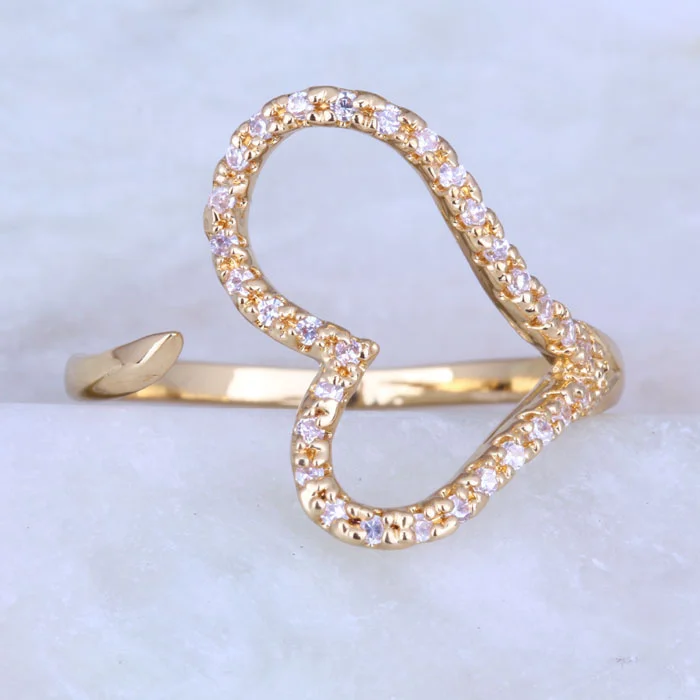 Женские серьги с белым кубическим цирконием кольца желтого и золотого цвета в